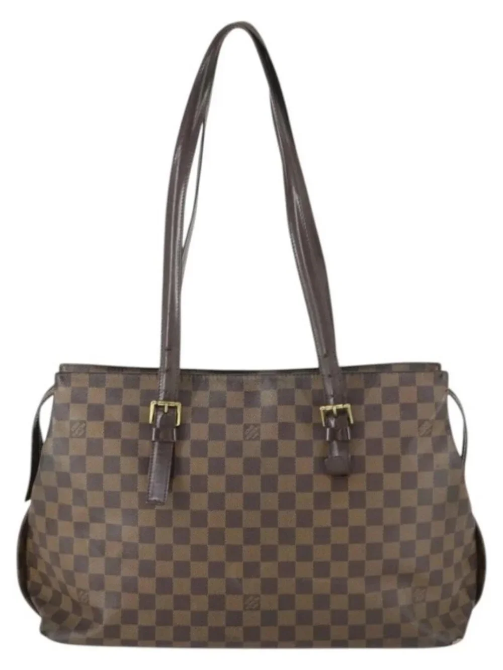 LOUIS VUITTON Damier Ebene Chelsea Tote Bag N51119 LV Auth hk3421 - Picture 3 of 16